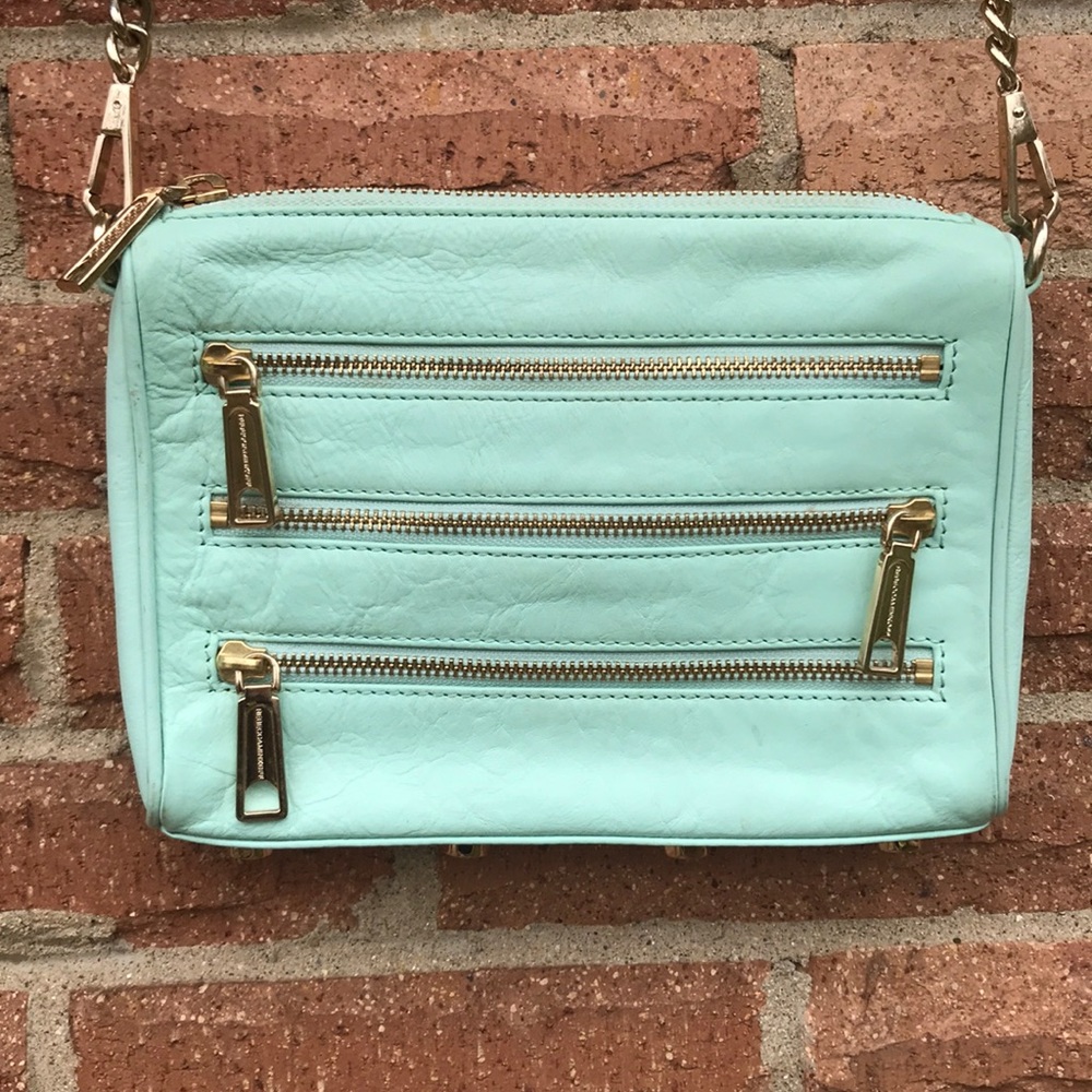 Rebecca Minkoff mint green Cross body bag